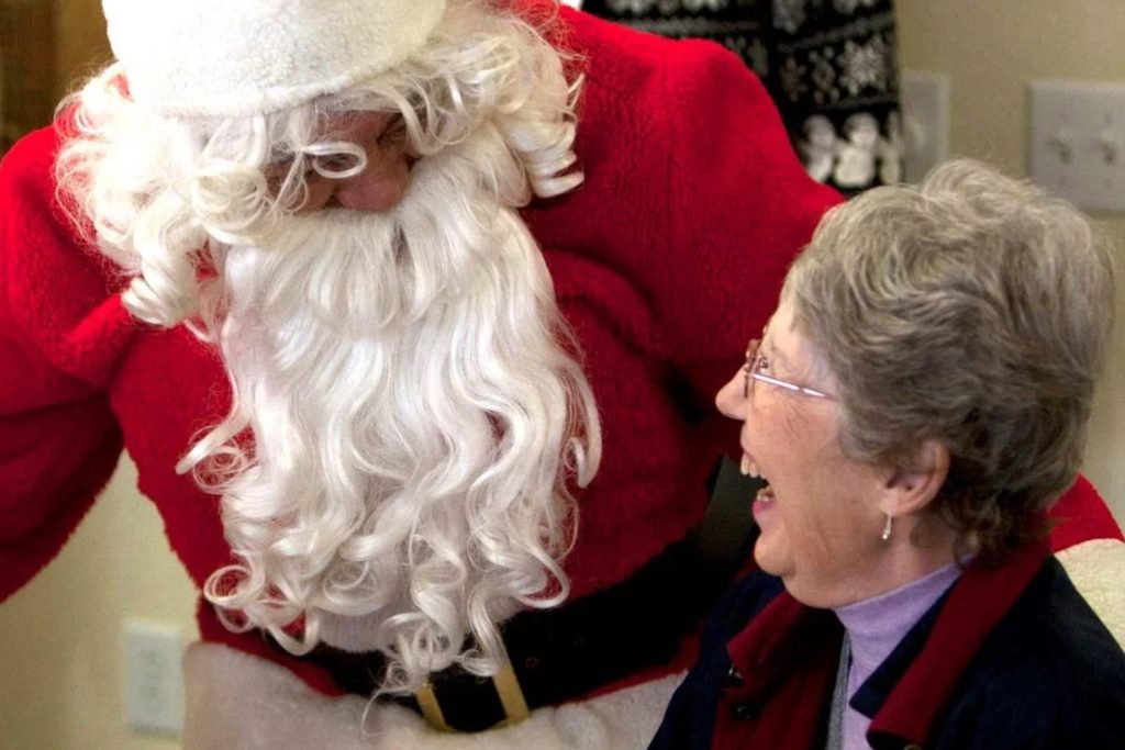 Be A Santa To A Senior Program